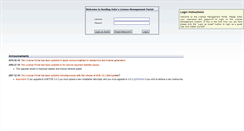 Desktop Screenshot of license.agetor.com